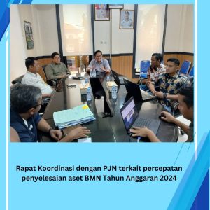 Rapat koordinasi dengan Pejabat Pengelola Jaringan (PJN)